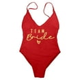 thumbnail image 5 of MKLEKYY Trajes De Baño Dama Women V Neck Fashion Print Strap Swimsuit Sexy Bikini Swimwear Bathing Backless Sleeveless Swimsuit, 5 of 5