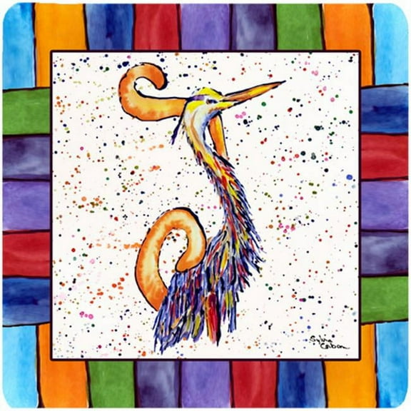 Beach And Seafood Foam Coasters - Set 4