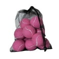 thumbnail image 3 of yotijay 12 Pieces Tennis Balls Pet Dog Playing Balls Elastic 6.4cm Diameter Professional Pink, 3 of 9