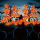 thumbnail image 4 of Decoraciones de Halloween, adornos de Halloween, regalos de Halloween, luces solares de rama de calabaza de Halloween, 20 piezas, luces LED decorativas impermeables para exteriores, luces de piso para, 4 of 6