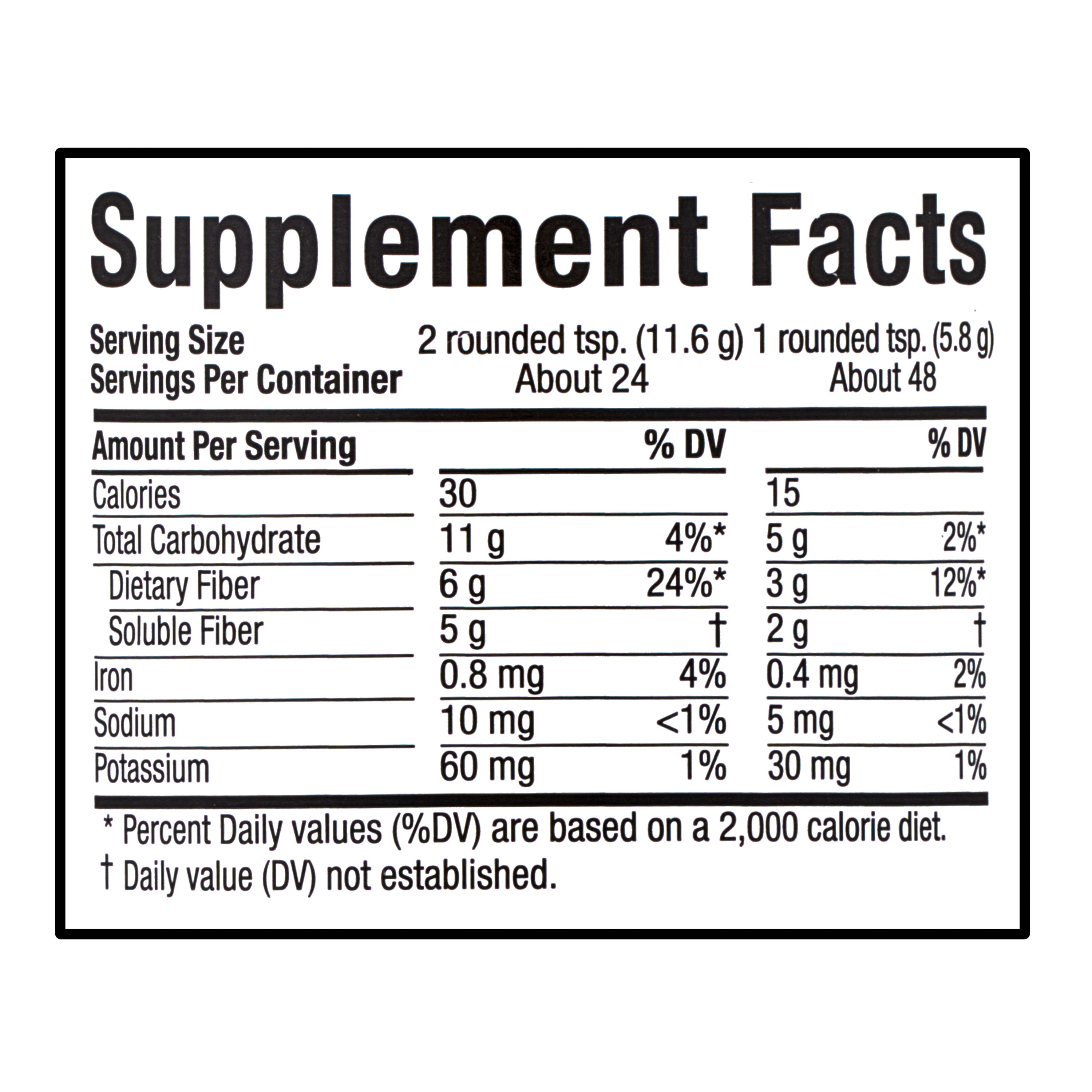 Suplemento de Fibra Diaria 100% Natural de Cáscara de Psyllium, Sin Azúcar, Sabor Naranja Suave, 10 oz 5