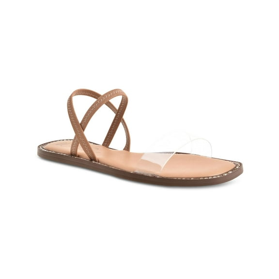 Wild Pair Womens Celest Embellished Open Toe Slingback Sandals