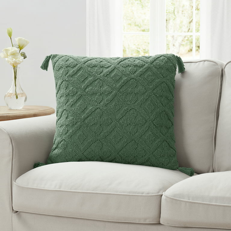 Fab Habitat Multi Green Indoor/Outdoor Decorative Pillows On Sale