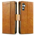 thumbnail image 6 of Allytechgroup Wallet Case Cover for Samsung Galaxy A16 5G, Vintage PU Leather RFID Blocking Cards Holder Stand Flip Folio Mangetic Closure Shockproof Phone Case Cover for Galaxy A16 5G, Brown, 6 of 10