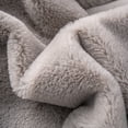 thumbnail image 3 of Mellowdy Faux Rabbit Fur Throw Blanket (Teal, 50x60 inches) - Luxury, Silky, Fluffy Throw, 3 of 8