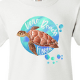 thumbnail image 4 of Inktastic Vero Beach, Florida Swimming Sea Turtle with Bubbles Youth T-Shirt, 4 of 5