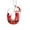 U, variant on Luoshdecor Christmas Tree Ornaments Initial,Personalized Santa Claus Style Alphabet Pendant Decorations,Suitable for Xmas Gift Giving,(V)