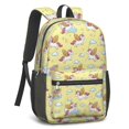 thumbnail image 2 of Unicorn and Wing Yellow Pattern 17" School Backpacks for Teens,Waterproof Oxford Fabric,S-Shape Padded Straps for School,Travel,Hiking,Camping, 2 of 6