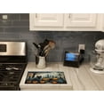 thumbnail image 2 of Keeshond Spooky Halloween Glass Cutting Board Large 12 in x 15 in, 2 of 5