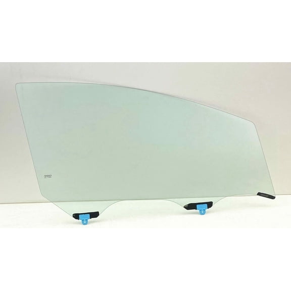 Passenger Right Front Door Window Door Glass Compatible with Nissan Versa Note 4 Door Hatchback 2014-2019 Models