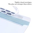 thumbnail image 3 of ValBox 200 Count #8 Double Window Envelopes 3 5/8" x 8 11/16" Flip and Seal Double Window Security Check Envelopes- Security Tint Pattern Designed for Home Office Secure Mailing, 3 of 4