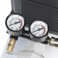 Quipall 2-.33 1/3 HP 2 Gallon Oil-Free Hotdog Air Compressor