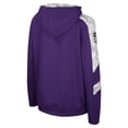thumbnail image 3 of Youth Colosseum Purple Kansas State Wildcats OHT Military Appreciation Cyclone Digital Camo-Pullover Hoodie, 3 of 4