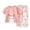 Pink-B, variant on LRen Boys Outfits Graphic Print Short Sleeved T Shirt Set Round Neck Everyday Stretch-Fit Activewear Set Back To School Clothes,18-24 Months