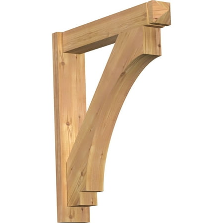 

Ekena Millwork 5 1/2 W x 28 D x 32 H Imperial Smooth Arts and Crafts Outlooker Western Red Cedar
