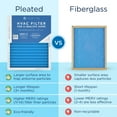 thumbnail image 4 of Medify Air 20x25x4 Air Filter, MERV 11 Pleated with HEPA, HVAC Furnace Filter, 2-Pack, 4 of 7