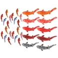 thumbnail image 3 of KAKOWELY 30 piezas de carpas artificiales de lujo, adornos de peces falsos para acuario, decoración de pecera, 3 of 4