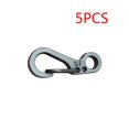 thumbnail image 2 of 5PCS Mini Mousqueton Porte-Clés Suspendu Boucle Printemps Camping SF Printemps Randonnée Clip Porte-Clés pour Clés, Gris, 2 of 3