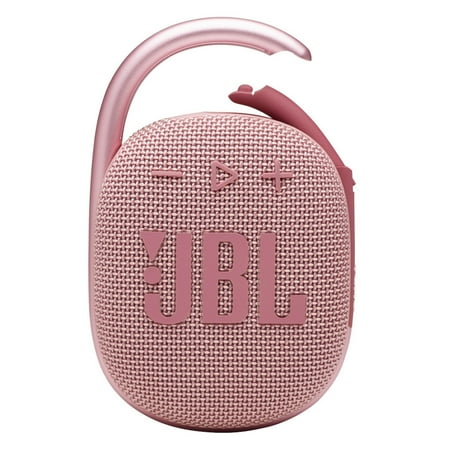 UPC: 0050036378277 | JBL Clip 4 Portable Bluetooth Waterproof Speaker (Pink)