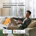 thumbnail image 5 of Restored TCL H10P36W 10,000 SACC BTU (ASHRAE 14,000 BTU) Smart Portable Air Conditioner, Fan & Dehumidifier, 450 Sq. Ft, 3-Speeds, Remote Control, 5 of 8
