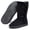 Black, variant on Mid Calf Toggle Snow Boots for Women Faux Fur Trim Lined Non Slip Warm Winter Casual Boots for Outdoor,Daily Wear