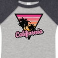 thumbnail image 4 of Inktastic California with Triangle and Palm Trees Boys or Girls Baby Bodysuit, 4 of 5