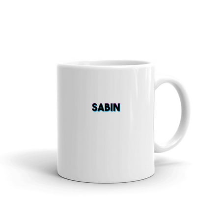 

Tri Color Sabin Ceramic Dishwasher And Microwave Safe Mug By Undefined Gifts