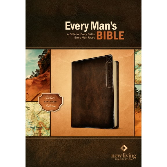 Every Man's Bible-NLT Deluxe Explorer (Hardcover)
