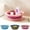 Pink, variant on Leodye Collapsible Dish Basin with Drain Plug, Space Saving Outdoor Multiuse Foldable Sink Tub, Dishpan, Kitchen Storage Tray for Camping, Vegetable Washing