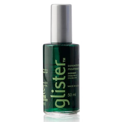 Rinse Concentrate - Glister Ultra-Concentrated Mint Mouthwash - Multi Action Oral Rinse 2 oz