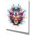 thumbnail image 2 of Tigre Coloré en Verres - Impression sur Toile d'Art Animal, 2 of 3