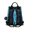 thumbnail image 2 of FORMRS Women's Travel Backpack Purse Anti-Theft Hidden Pockets Casual Shoulder Bag, Blue Tree, 2 of 7