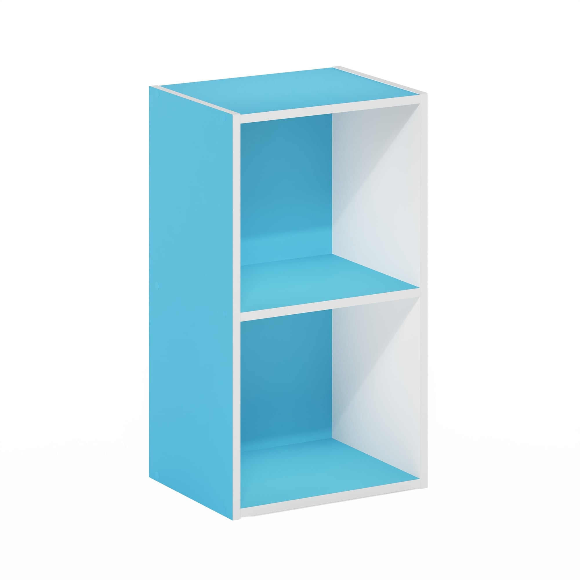 Furinno Pasir 2-Tier Open Shelf Bookcase Blackwood