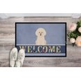 thumbnail image 2 of BB5656MAT Tapis de Bienvenue Intérieur Ou Extérieur 18 x 27 Po. Bichon Frise, 2 of 4