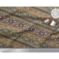 thumbnail image 3 of Soimoi Georgette Viscose Fabric Aztec Southwestern Printed Fabric 1 Yard 42 Inch Wide, 3 of 3