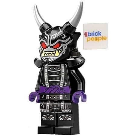 LEGO Ninjago Lord Garmadon Oni Minifigure with Sword Yellow
