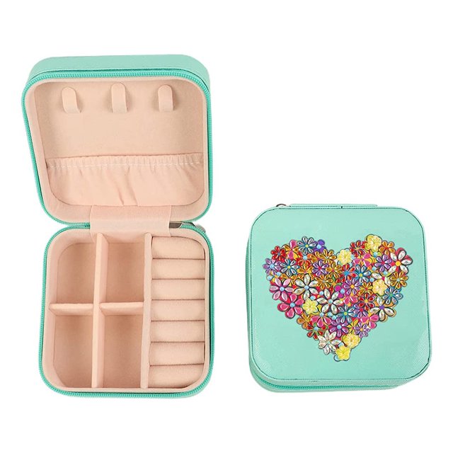 Caja De Joyería Portátil Para Pintura De Diamantes De Imitación, Organizador De Joyas, Caja De Joyería De Viaje, Cajas Con Bolígrafo De Herramientas sonducket AP006167-01
