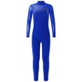 thumbnail image 4 of Alvivi Kids Girls Skating Jumpsuit Gymnastics Leotards Long Sleeve Dance Unitard Bodysuit, 4 of 7