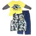thumbnail image 2 of DC Comics Baby Boys' Batman Infant 3 Piece Pants Clothing Set 24 Months, 2 of 5