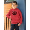 thumbnail image 2 of Trick Or Treat Spooky Style Hoodie Juniors -Image by Shutterstock,  Medium, 2 of 4