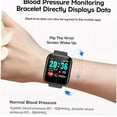 thumbnail image 3 of Watch Bands Replacement Silicone Watch Strap Compatible with Y68 Smart Watches Spare Strap Accessories Black, 3 of 7