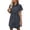 Glisme Grey321, variant on Casual Dresses For Women Short Sleeve Button Down Flowy Tiered Denim Dress Blue Sundress Wedding Guest Dresses