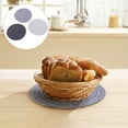 thumbnail image 5 of Apmemiss Clearance Potholders Set Trivets Set Cotton Thread Weave Hot Pot Holders Set Hot Pads, Hot Mats, Stylish Coasters, Spoon Rest for Bakingand Cooking, Diameter 7 Inches Set of 3, 5 of 5