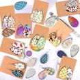 thumbnail image 6 of Sublimation Earrings Craft 250 Pcs Unfinished Teardrop Heat Transfer Earring Pendant with Earring Hooks, 6 of 6