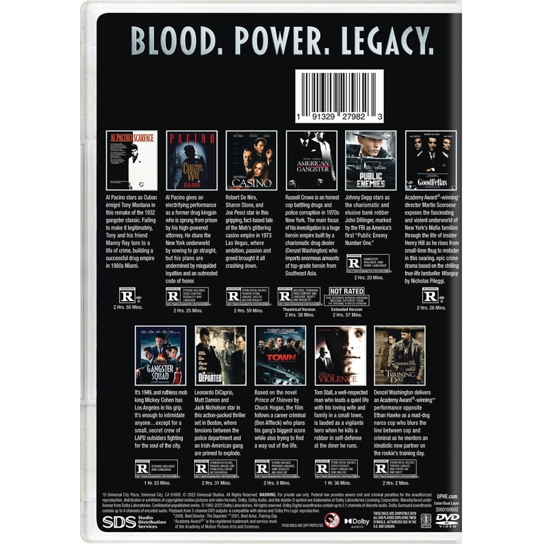 Gangsters 11-Movie Collection (DVD), Action, Universal - Walmart.com