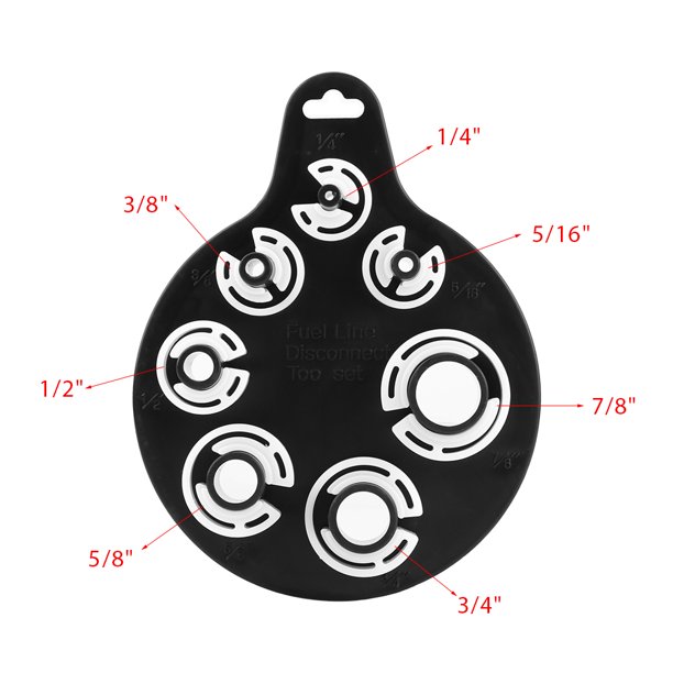 Juego De 7 Herramientas Para Desconectar La Línea De Aceite Del Aire Acondicionado, Kit De Mangas De Extracción De La Línea De Para Automóviles Con 7 Tipos De Mangas De