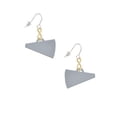 thumbnail image 2 of Delight Jewelry Acrylic 1.25" Silvertone Megaphone Gold Tone Infinity French Earrings, 2 of 4