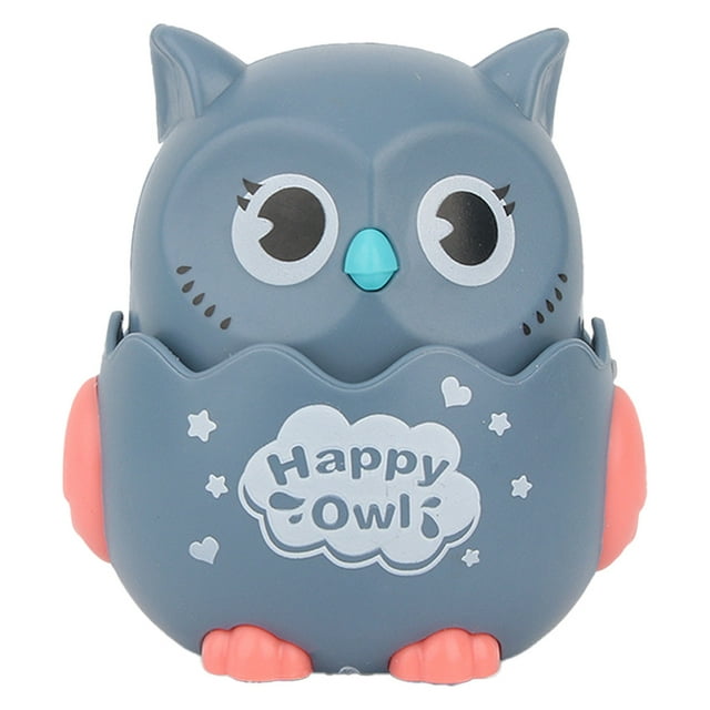Juguete de Búho Deslizante, Juguete Móvil de Búho con Impulso por Fricción, Juguete de Búho de Retroceso Levamdar BST3000483-4