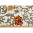 thumbnail image 6 of Bashian Rugs 42x66" Rectangular Microfiber Area Rug in Ivory/Rust, 6 of 6