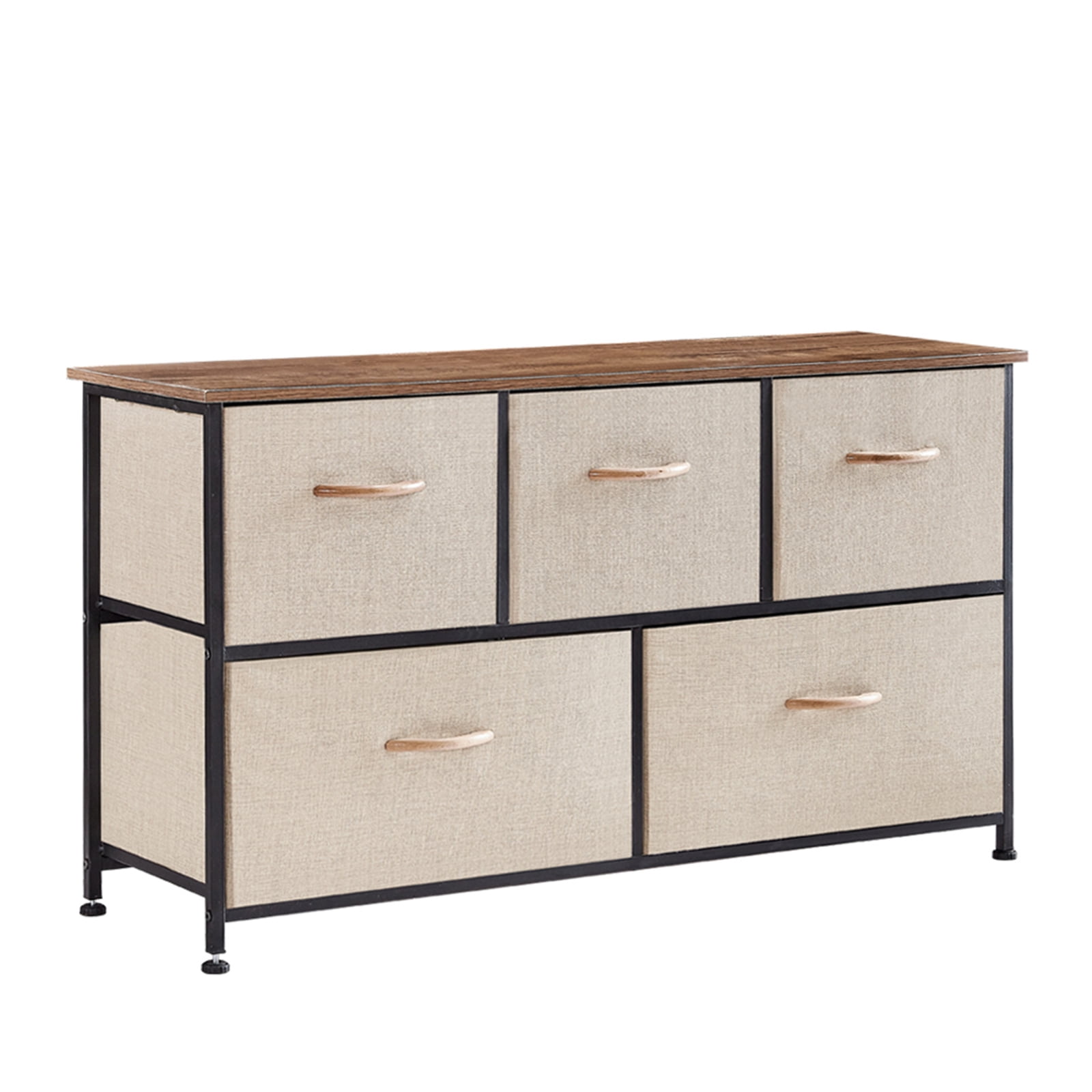 Dresser Storage Organizer, 5 Drawer Dresser Tower Unit for Bedroom